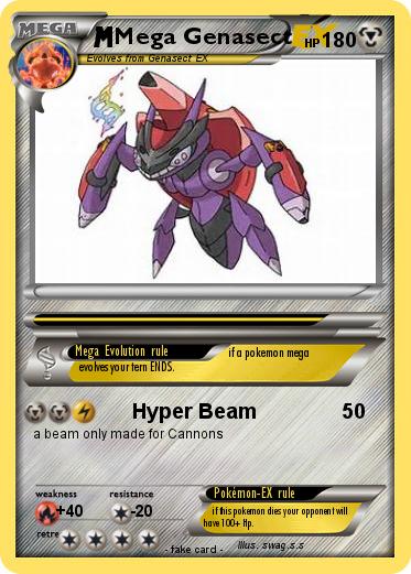 Pokemon Mega Genasect