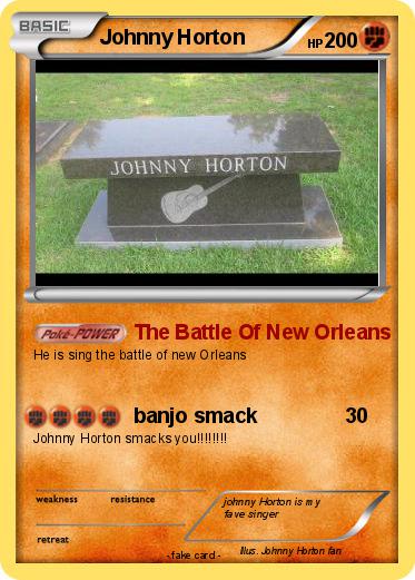 Pokemon Johnny Horton