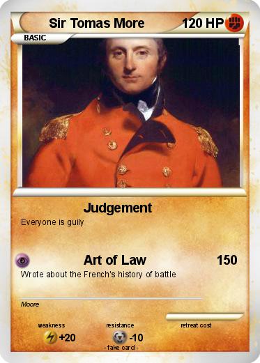 Pokemon Sir Tomas More