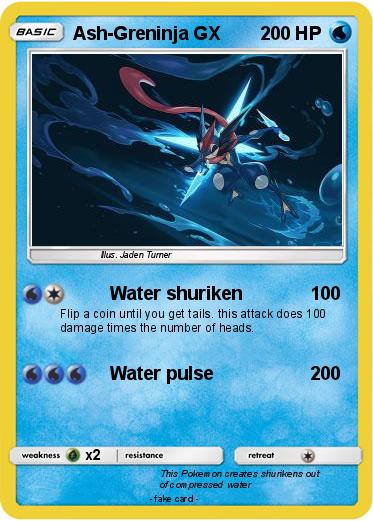 Pokemon Ash-Greninja GX