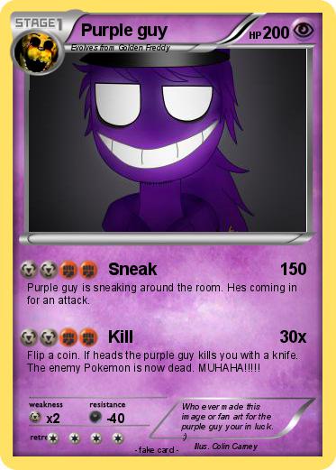Pokemon Purple guy