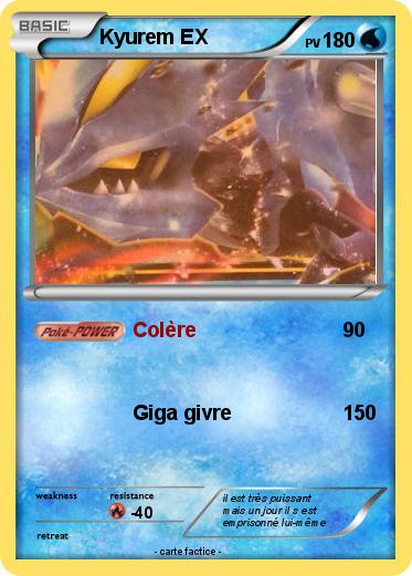 Pokemon Kyurem EX