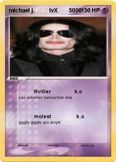 Pokemon michael j.         lvX       5000