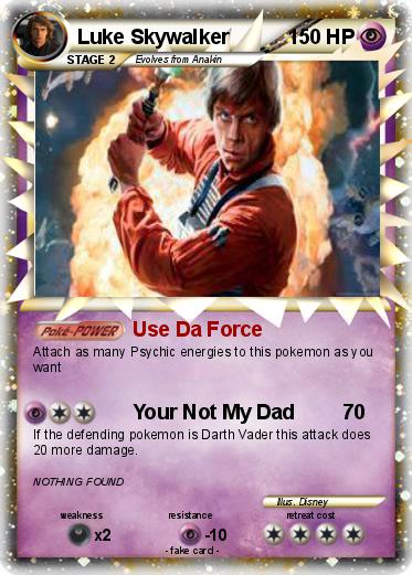 Pokemon Luke Skywalker