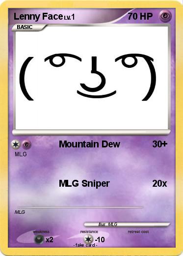Pokemon Lenny Face