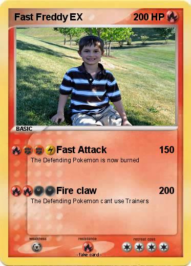 Pokemon Fast Freddy EX