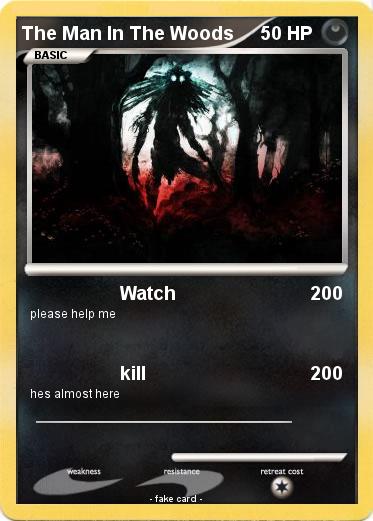 Pokemon The Man In The Woods