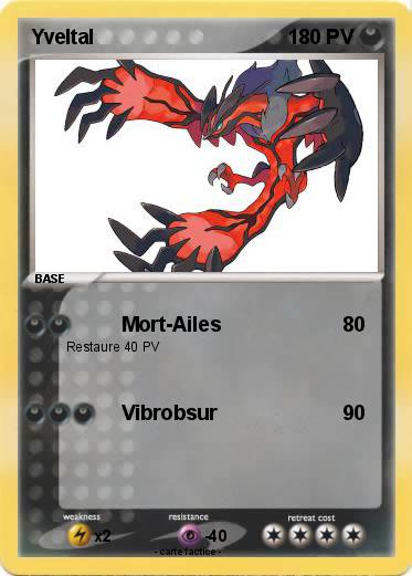 Pokemon Yveltal
