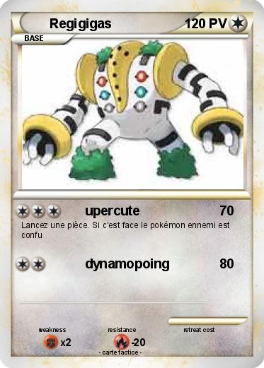 Pokemon Regigigas