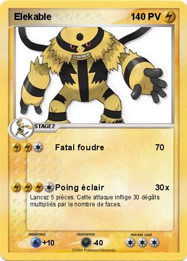 Pokemon Elekable