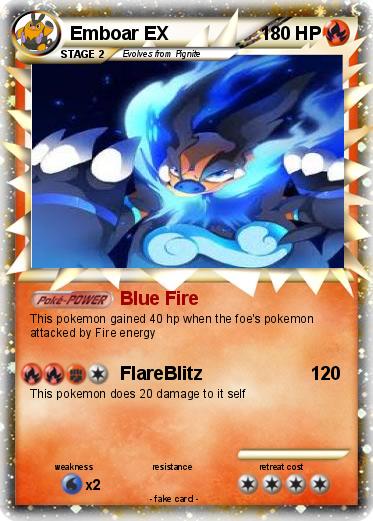 Pokemon Emboar EX