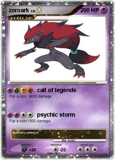 Pokemon zoroark