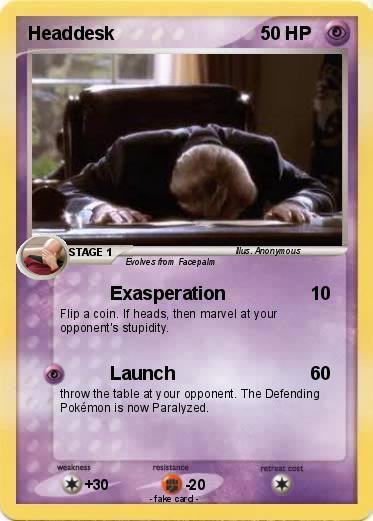Pokemon Headdesk