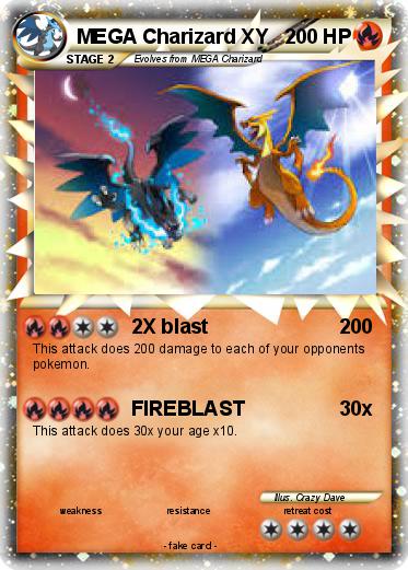 Pokemon MEGA Charizard XY