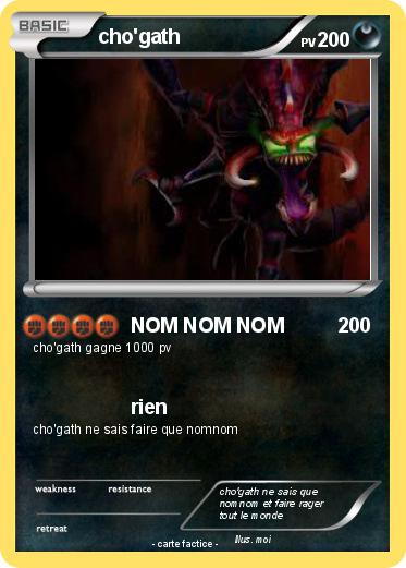 Pokemon cho'gath
