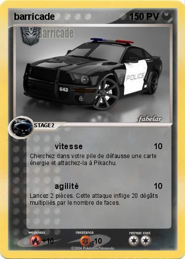 Pokemon barricade