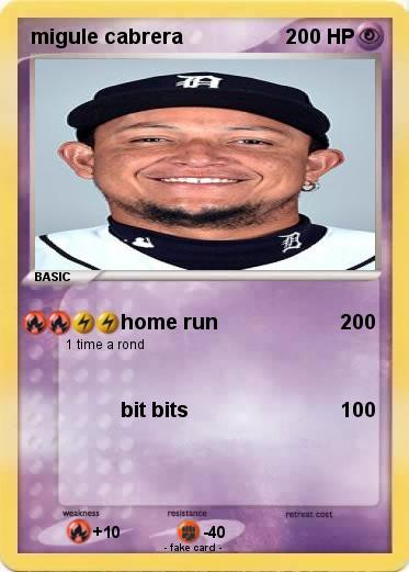 Pokemon migule cabrera