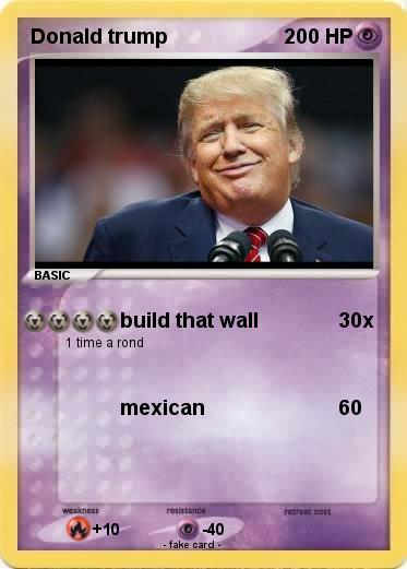 Pokemon Donald trump