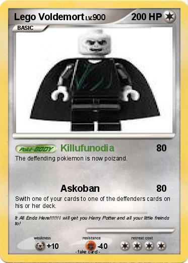 Pokemon Lego Voldemort