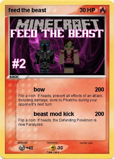 Pokemon feed the beast