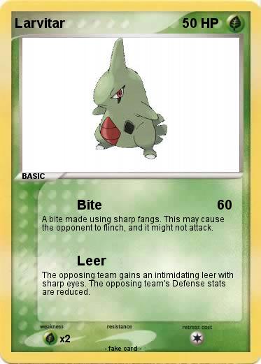 Pokemon Larvitar