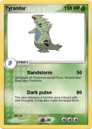Pokemon Tyranitar