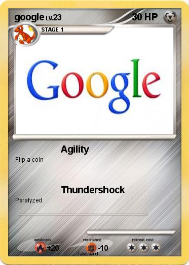 Pokemon google