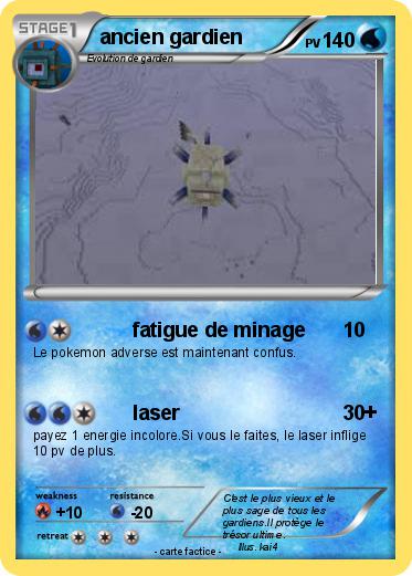 Pokemon ancien gardien