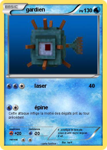 Pokemon gardien