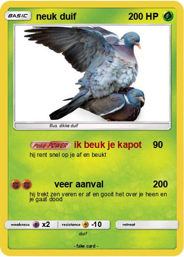 Pokemon neuk duif