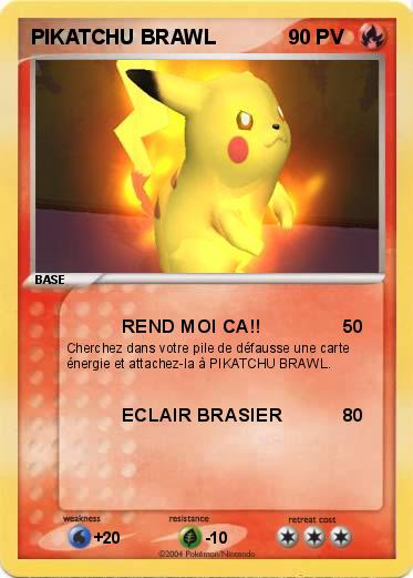 Pokemon PIKATCHU BRAWL