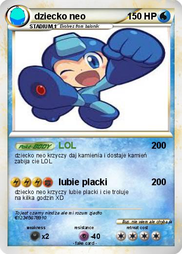 Pokemon dziecko neo