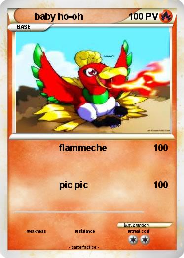 Pokemon baby ho-oh