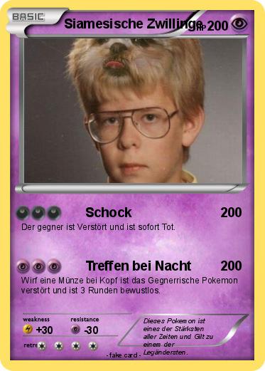 Pokemon Siamesische Zwillinge