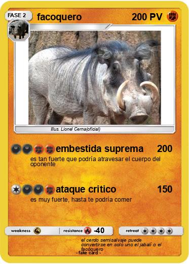 Pokemon facoquero
