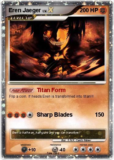 Pokemon Eren Jaeger