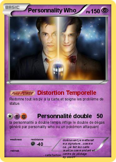 Pokemon Personnality Who