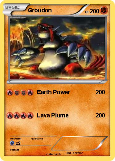 Pokemon Groudon