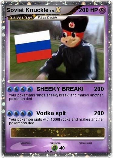Pokemon Soviet Knuckle