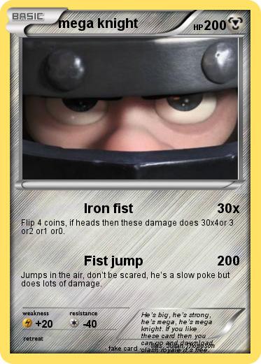 Pokemon mega knight