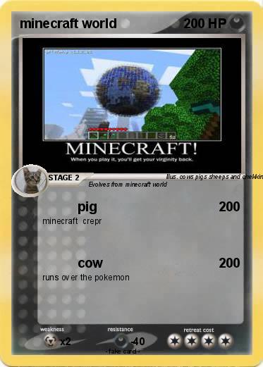 Pokemon minecraft world