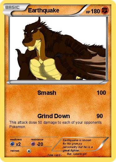 Pokemon Earthquake
