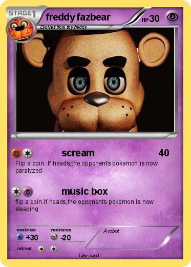 Pokemon freddy fazbear