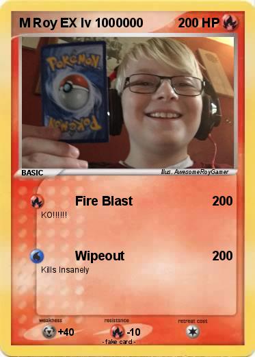 Pokemon M Roy EX lv 1000000