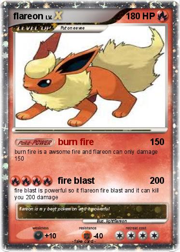 Pokemon flareon