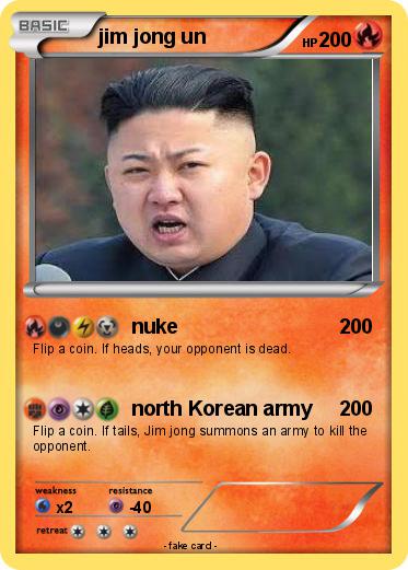 Pokemon jim jong un