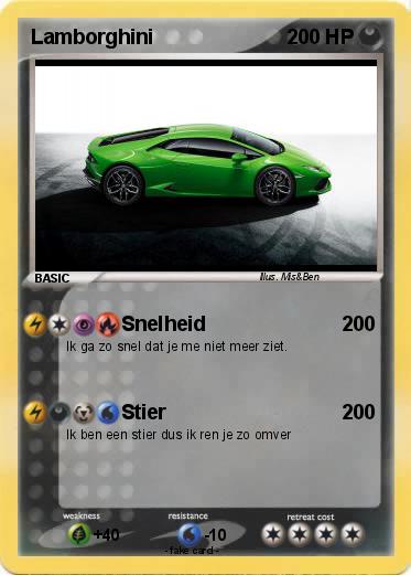 Pokemon Lamborghini