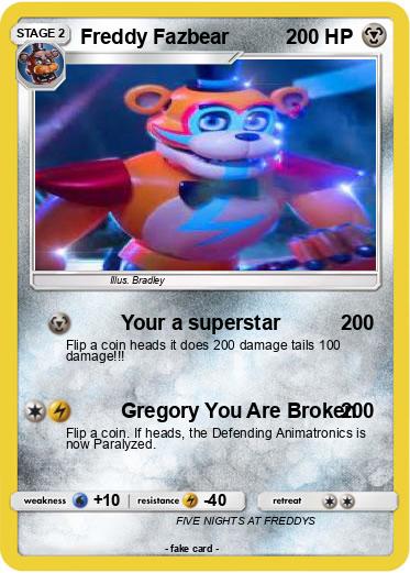 Pokemon Freddy Fazbear