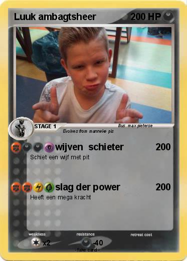 Pokemon Luuk ambagtsheer