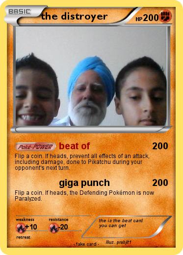 Pokemon the distroyer